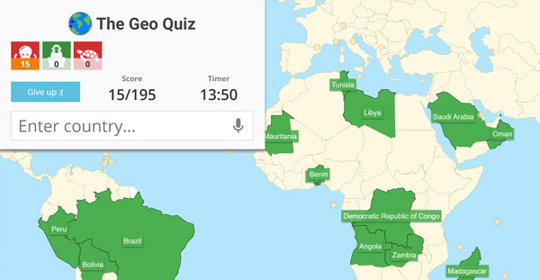 The Geo Quiz